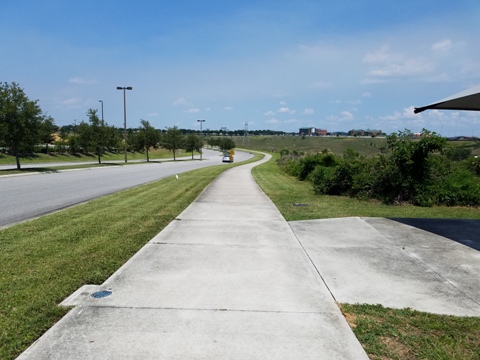 Florida biking, Orlando, Lake County, Hancock Trail