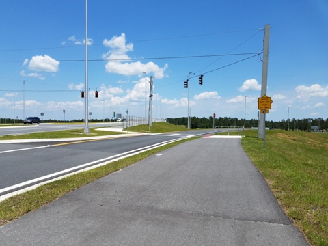 Florida biking, Orlando, Lake County, Hancock Trail