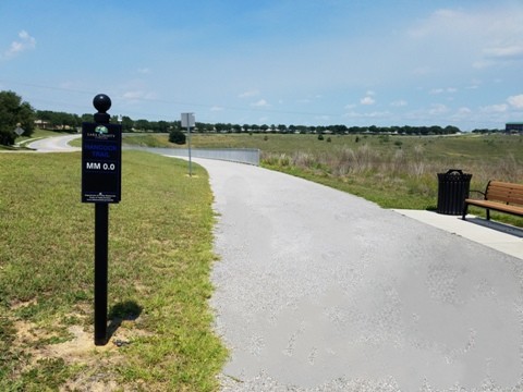 Florida biking, Orlando, Lake County, Hancock Trail