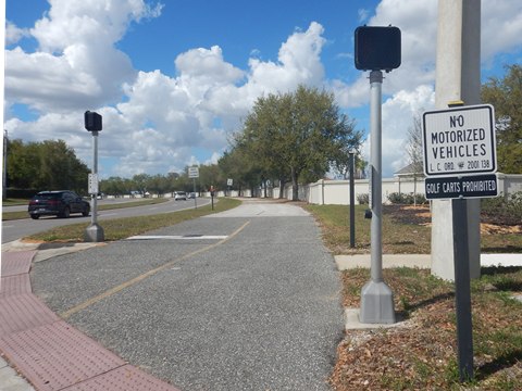 Florida biking, Orlando, Lake County, Hancock Trail