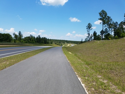 Florida biking, Orlando, Lake County, Hancock Trail