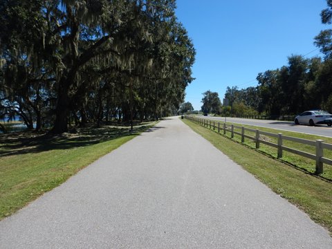 Florida biking, South Lake Trail