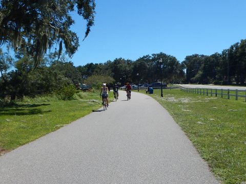 Florida biking, South Lake Trail