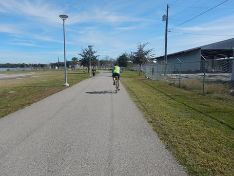 Florida biking, South Lake Trail