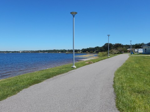 Florida biking, South Lake Trail