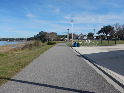 Florida biking, South Lake Trail