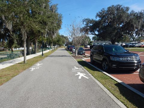 Florida biking, South Lake Trail