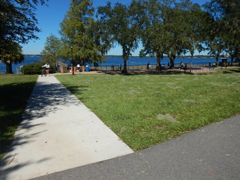 Florida biking, South Lake Trail