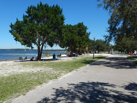 Florida biking, South Lake Trail