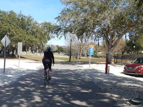 Florida biking, South Lake Trail