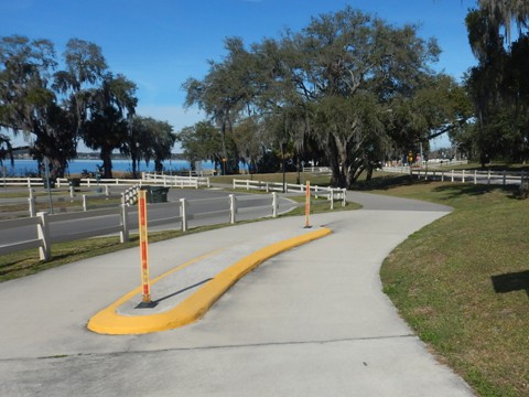 Florida biking, South Lake Trail