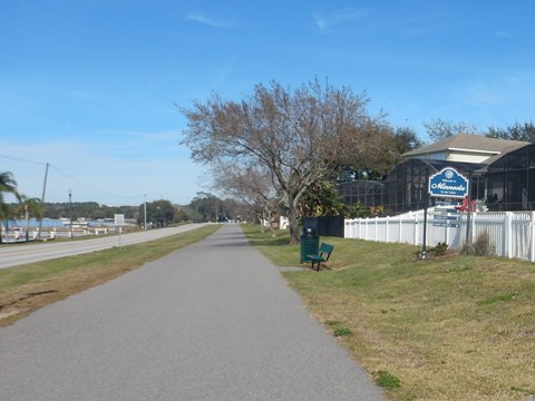 Florida biking, South Lake Trail