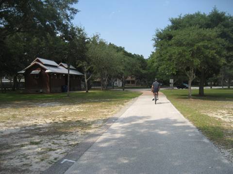 Florida biking, South Lake Trail