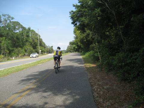 Florida biking, South Lake Trail