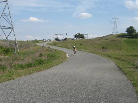 Florida biking, South Lake Trail