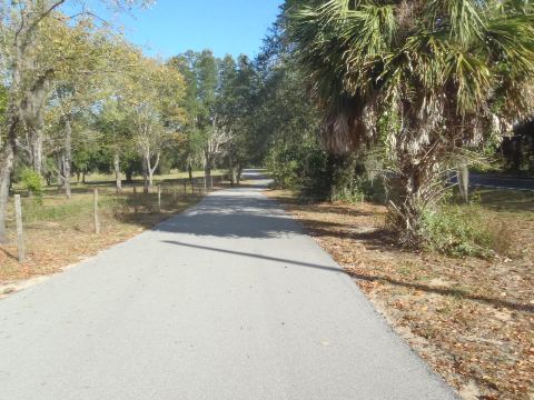 Florida biking, South Lake Trail