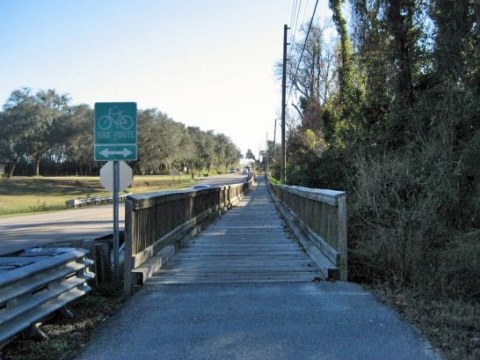 Florida biking, South Lake Trail