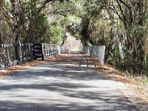 Florida biking, South Lake Trail