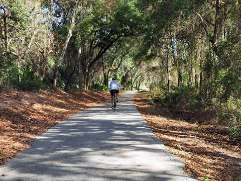 Florida biking, South Lake Trail