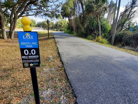 Florida biking, South Lake Trail