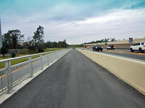 Florida biking, Orlando, Lake County, Wekiva Trail