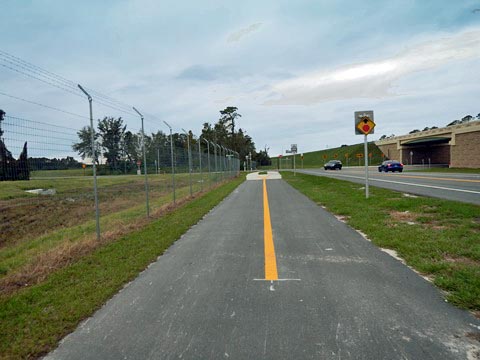 Florida biking, Orlando, Lake County, Wekiva Trail