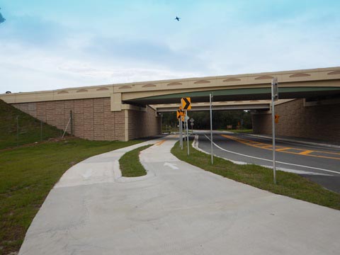 Florida biking, Orlando, Lake County, Wekiva Trail