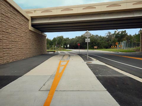 Florida biking, Orlando, Lake County, Wekiva Trail