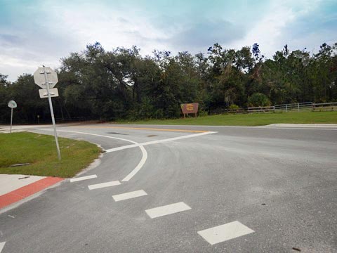 Florida biking, Orlando, Lake County, Wekiva Trail