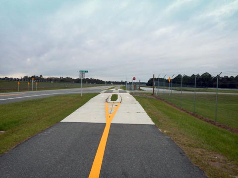 Florida biking, Orlando, Lake County, Wekiva Trail