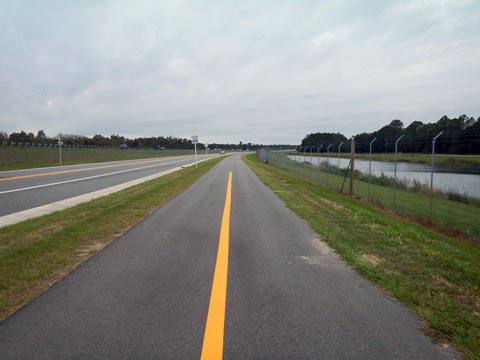 Florida biking, Orlando, Lake County, Wekiva Trail