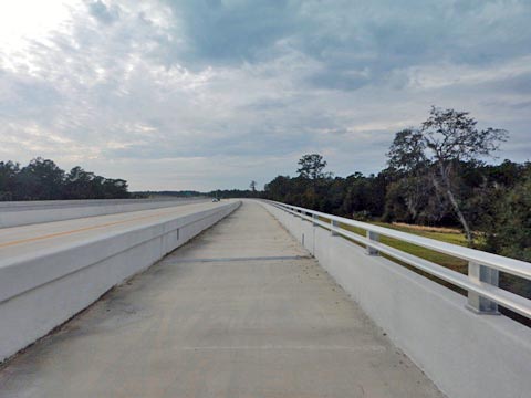 Florida biking, Orlando, Lake County, Wekiva Trail