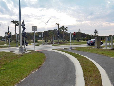 Florida biking, Orlando, Lake County, Wekiva Trail