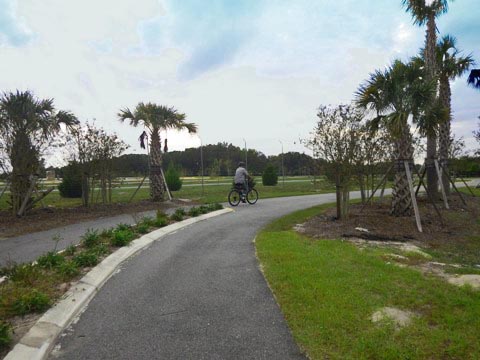 Florida biking, Orlando, Lake County, Wekiva Trail