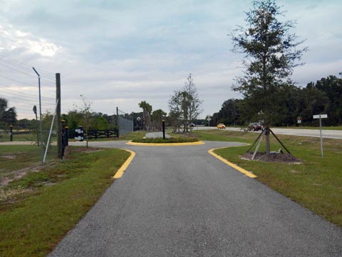 Florida biking, Orlando, Lake County, Wekiva Trail