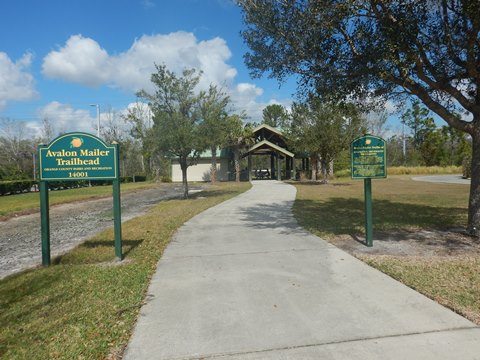 Avalon Park Bike Paths, Bike Orlando, Orange County