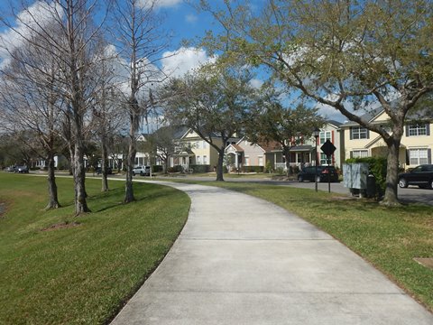 Avalon Park Bike Paths, Bike Orlando, Orange County