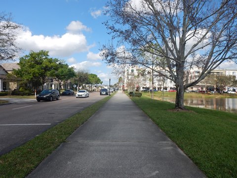 Avalon Park Bike Paths, Bike Orlando, Orange County