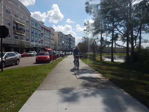 Avalon Park Bike Paths, Bike Orlando, Orange County