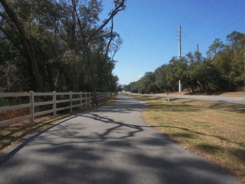 Florida biking, Orlando Orange County, Lake Apopka Connector Trail