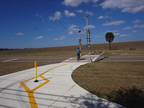 Florida biking, Orlando Orange County, Lake Apopka Connector Trail