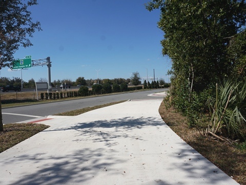 Florida biking, Orlando Orange County, Lake Apopka Connector Trail