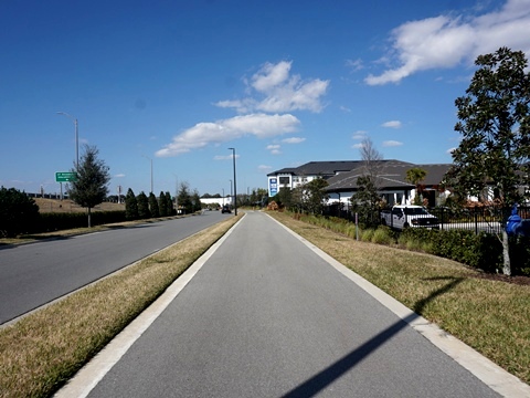 Florida biking, Orlando Orange County, Lake Apopka Connector Trail