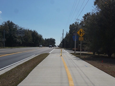 Florida biking, Orlando Orange County, Lake Apopka Connector Trail