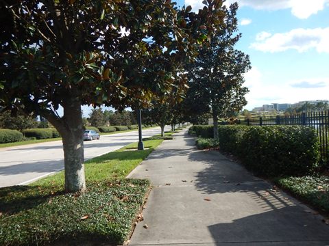 Lake Nona, Orlando, Orange Couny, FL bike trail