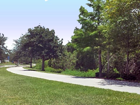 Lake Nona, Orlando, Orange Couny, FL bike trail