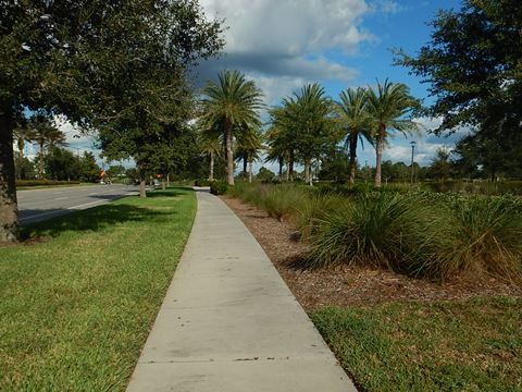 Lake Nona, Orlando, Orange Couny, FL bike trail