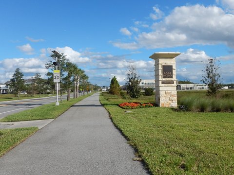 Lake Nona, Orlando, Orange Couny, FL bike trail