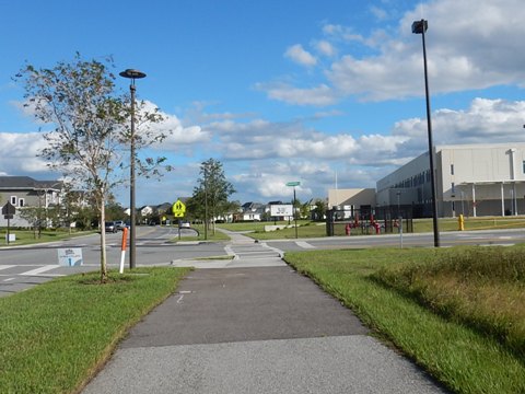 Lake Nona, Orlando, Orange Couny, FL bike trail