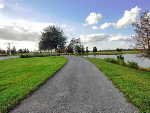 Lake Nona, Orlando, Orange Couny, FL bike trail